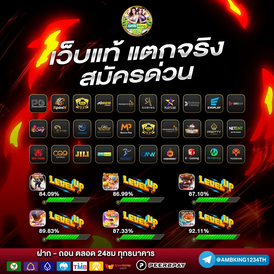 เว็บพนัน มาตรฐาน ฝากถอน ไม่มี ขั้นต่ำ - แบนเนอร์โปรโมชั่น