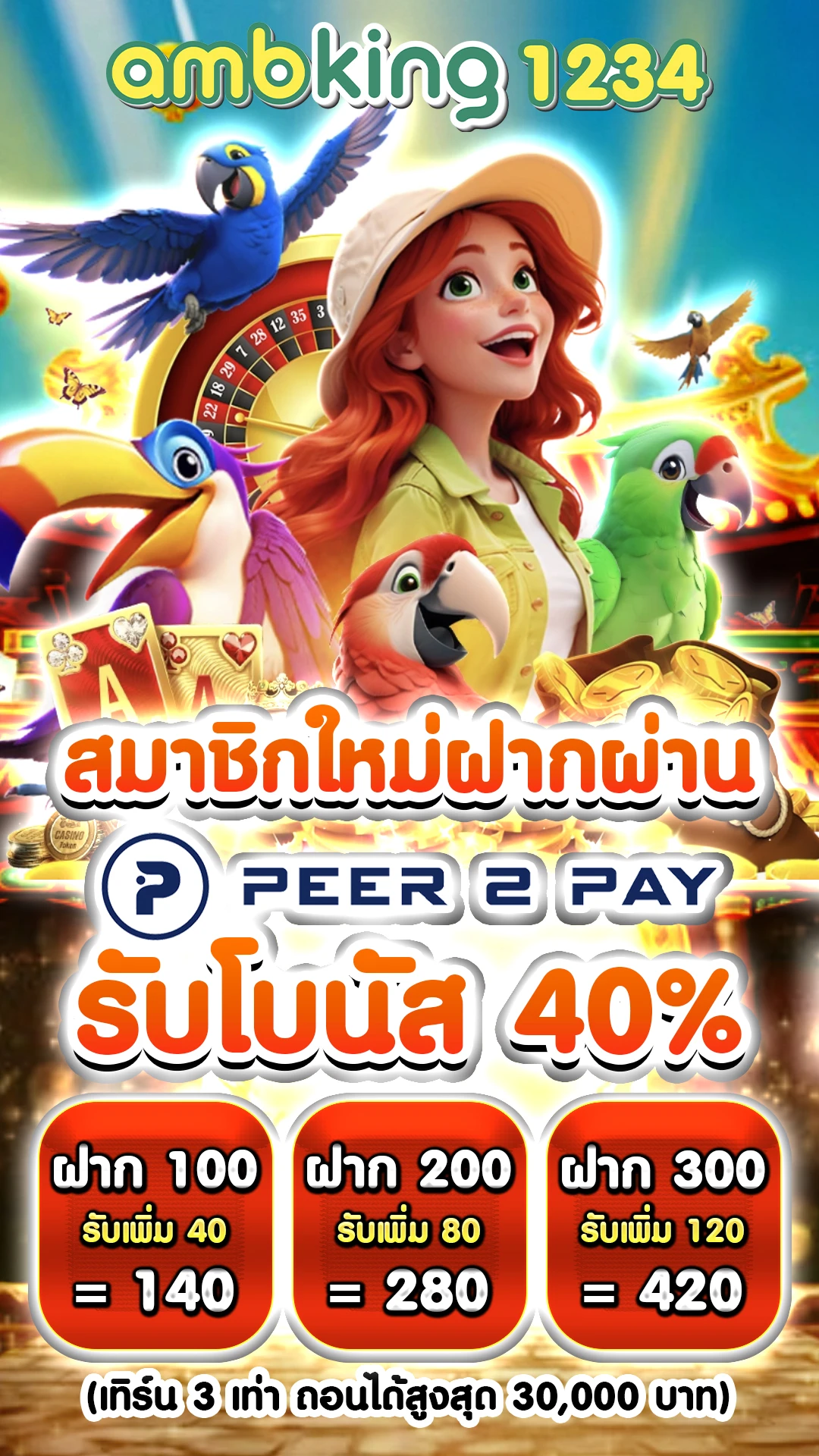 เว็บตรง pg สล็อตฝากถอน ไม่มี ขั้น ต่ํา 1 บาทก็ ถอนได้ - แบนเนอร์โปรโมชั่น